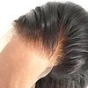 Ombre human expression hair invisible ear to ear frontal 13x6 by 6 thin Film transparent swiss lace closure HD lace frontal