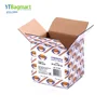 TYBagmart Custom Size Small Black White 5 Layer Wine Corrugated Carton Box
