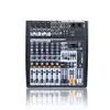 8 Channels Mixer USB/PC Interface 4 mono+2 stereo Audio Mixer 8 CH MU-12.4USB