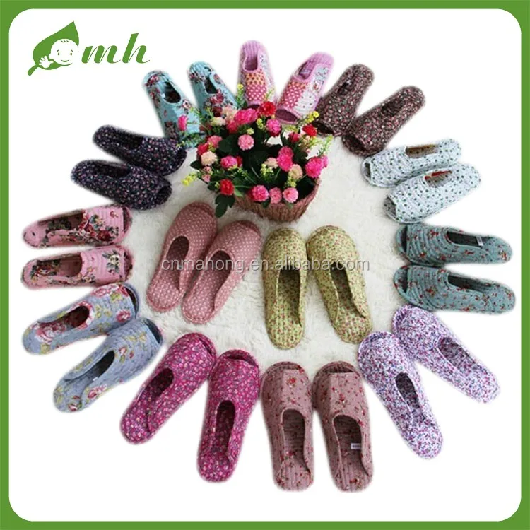 Zhejiang China Slipper Material Cotton Mh Nonslip Indoor Slipper Buy
