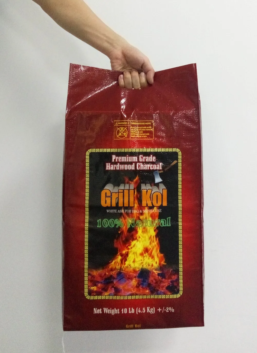 High Quality Big Bag For Coal 10kg Activated Charcoal Bag Bamboo