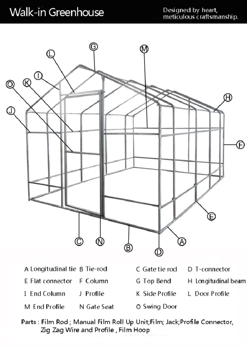Skyplant Small Garden Greenhouse Poly Tunnel Greenhouse For Sale Buy