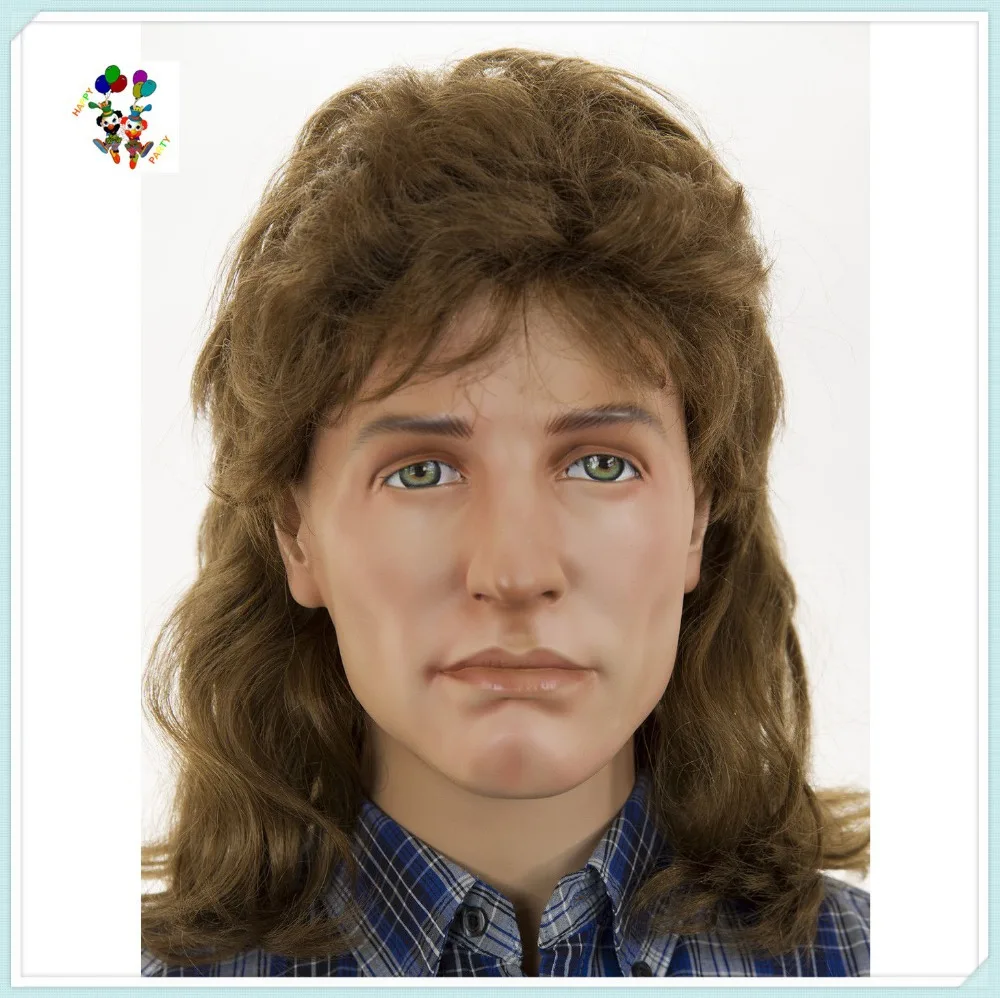 mens brunette wig