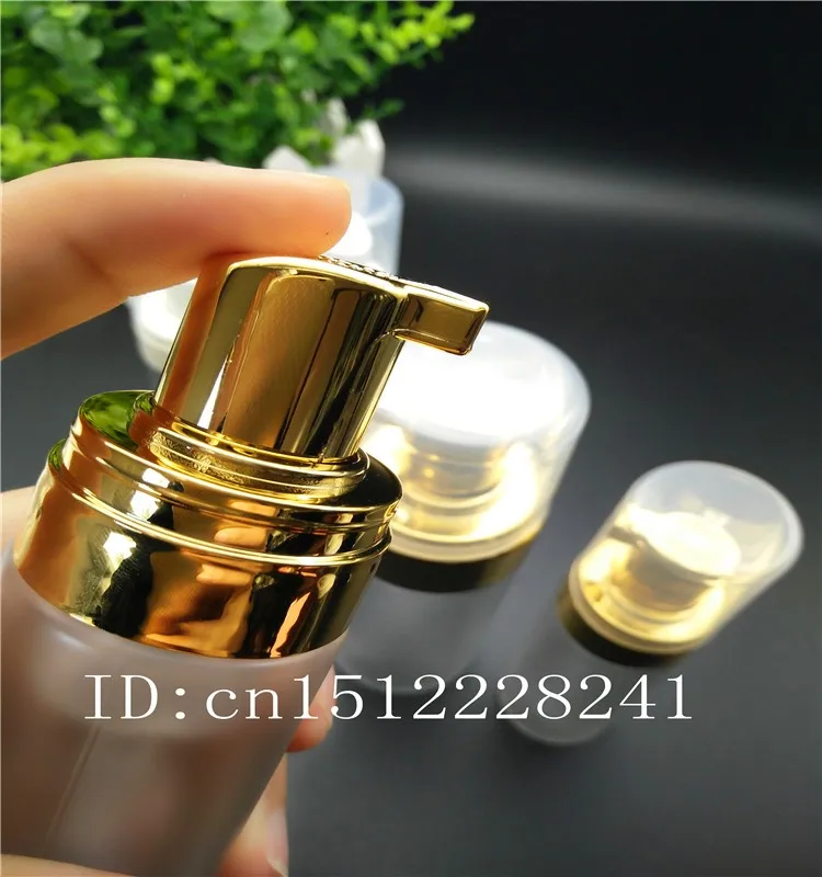 High-Quality Transparent or Opaque Gold 50ml 60ml100ml 120ml 150ml PET Plastic Foam Pump Bottles details