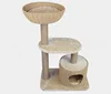 Oem Factory Fashion Designer waterproof scratch bed cheap simple customized condo tower happy pet house cat tree house cat tree