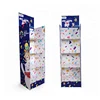 Automatic Assembly Supermarket Promotion Folding Retail Product Cardboard Display Stand