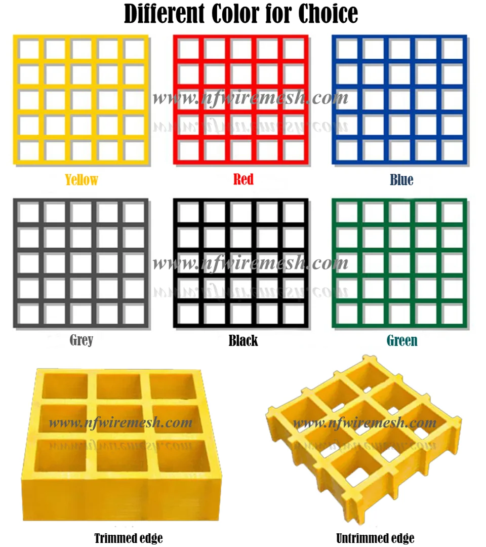 Heavy Duty Fiberglass Products Construction Material Chem Grate Grating/ Frp Molded Fiberglass