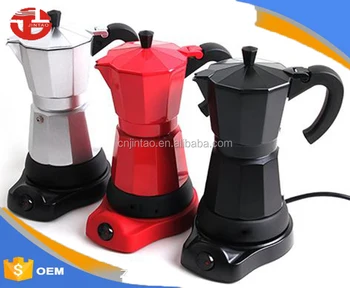 6cups All Aluminum Electric Italian Espresso Moka Coffee Maker 6cups All Aluminum Electric Italian Espresso Moka Coffee Maker Pot Jt03 229