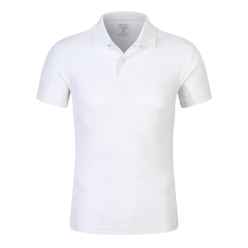 Белая футболка поло мужская