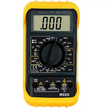 Ce High Precise Digital Multimeter With Buzzer Battery Test M92d - Buy ...