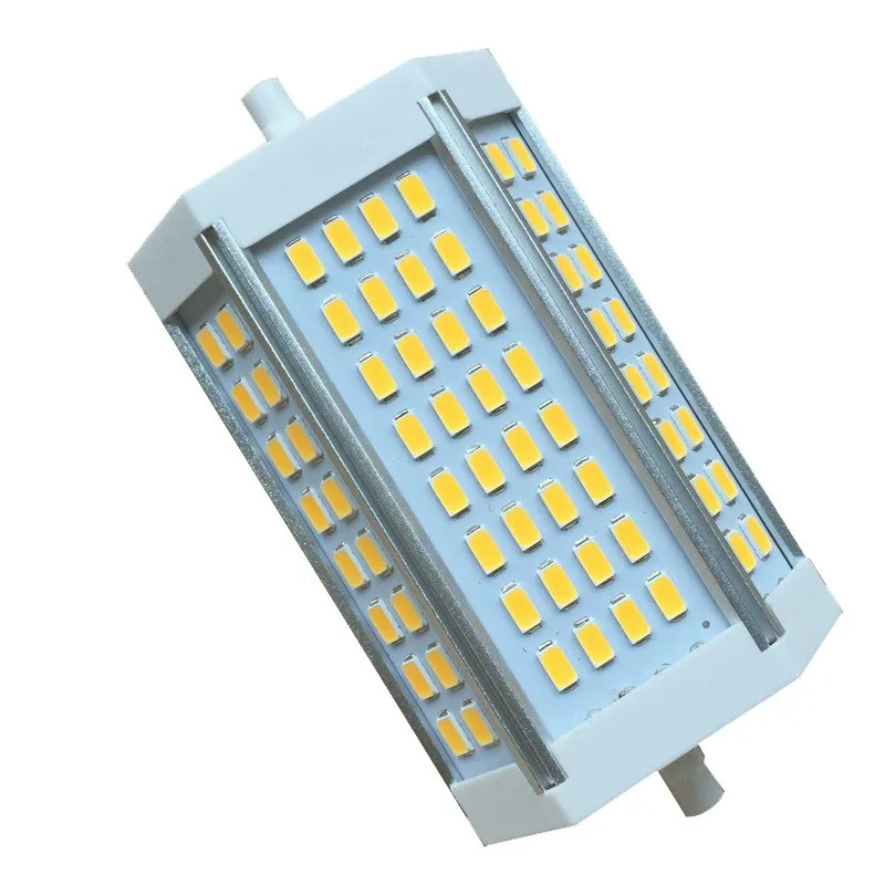 Aluminium 118mm 8w 20w 30w replace halogen lamp led r7s led lamp