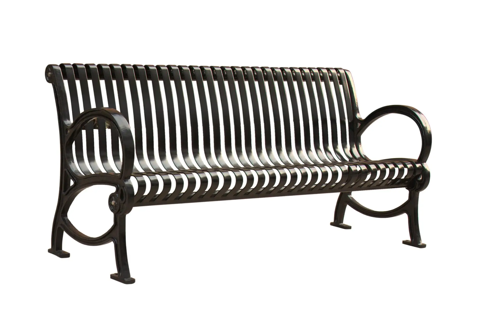 Metal Legs Cast Iron Garden Bench,Metal Patio Garden Furniture