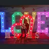 Event & Party Supplies party decoration, metal light up LOVE letters for large event decor