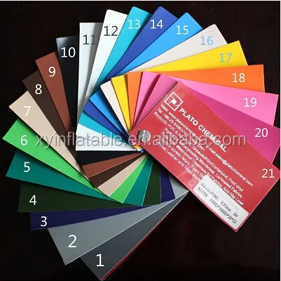 0.55mm PVC color-sample