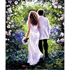 Drawing Canvas Personalised Diy Oil Painting Groom And Bride Together For A Lifetime Hand Painted Oil Painting Art Wall Picture