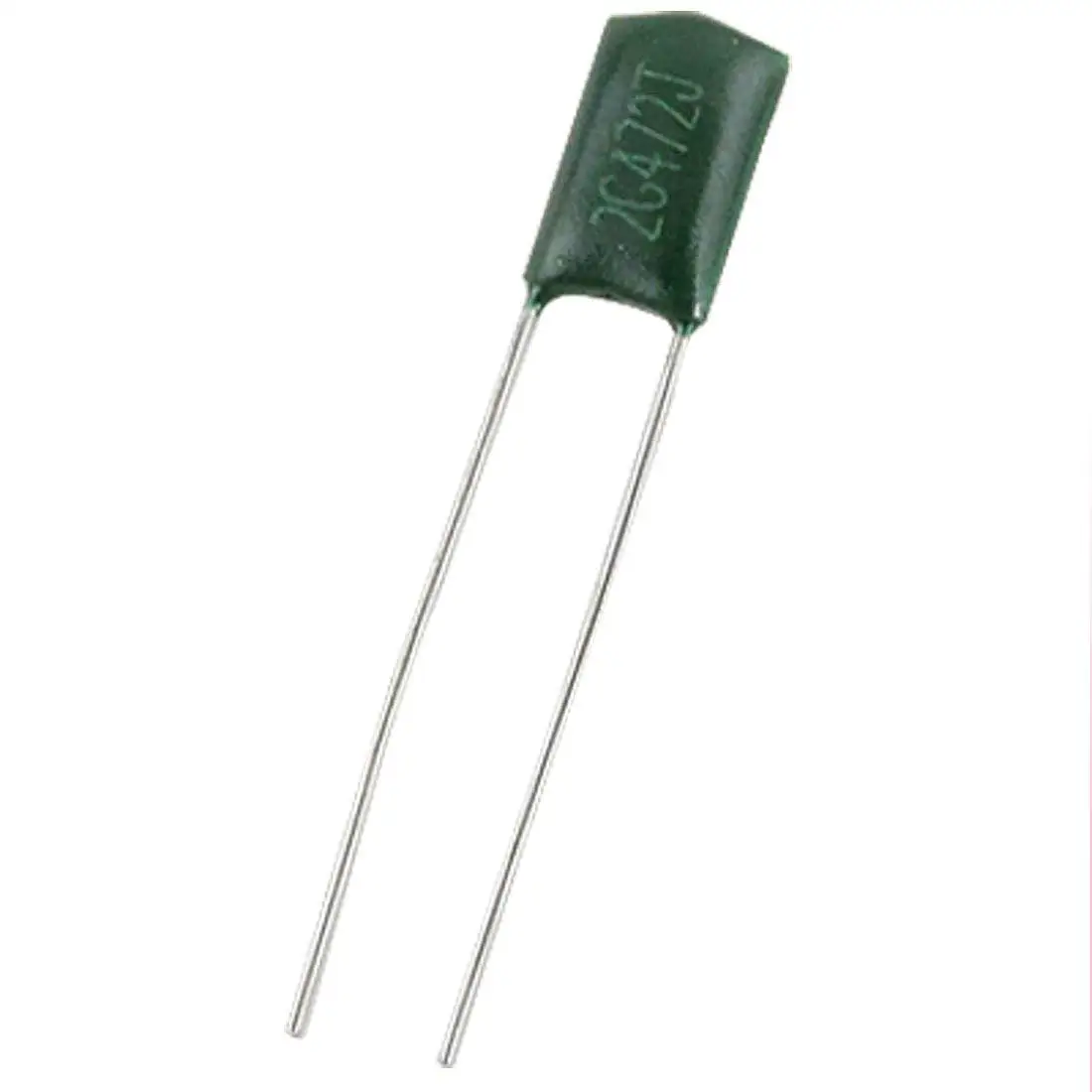 Aexit 50 Pcs Passive Components 4700pF 400V Mylar Polyester Film Capacitors Capacitor 2G472J
