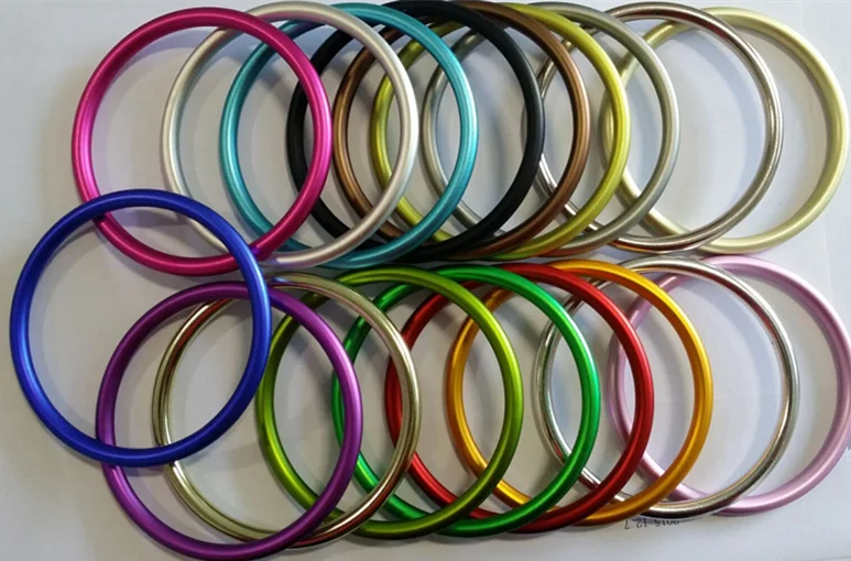 topind 3/ anillos de aluminio de gran tama/ño beb/é sling para portabeb/és /& eslingas de 2/ pcs gris