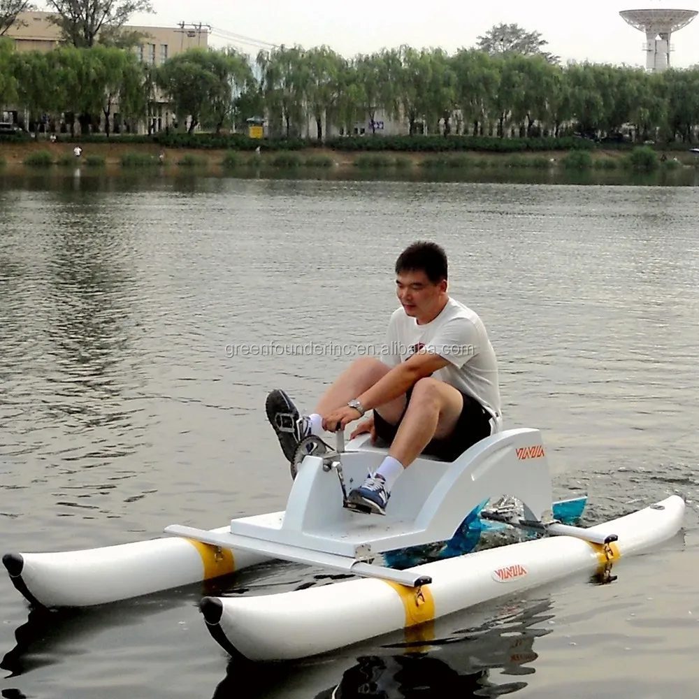 Hot Selling Inflatable Pvc Pontoons Pedal Boats,Racing Boat Water