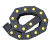 Nylon Closed Flexible Cable Carrier Guide Drag Chain