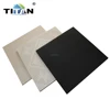 Black Painted Fiberglass Acoustic Tiles