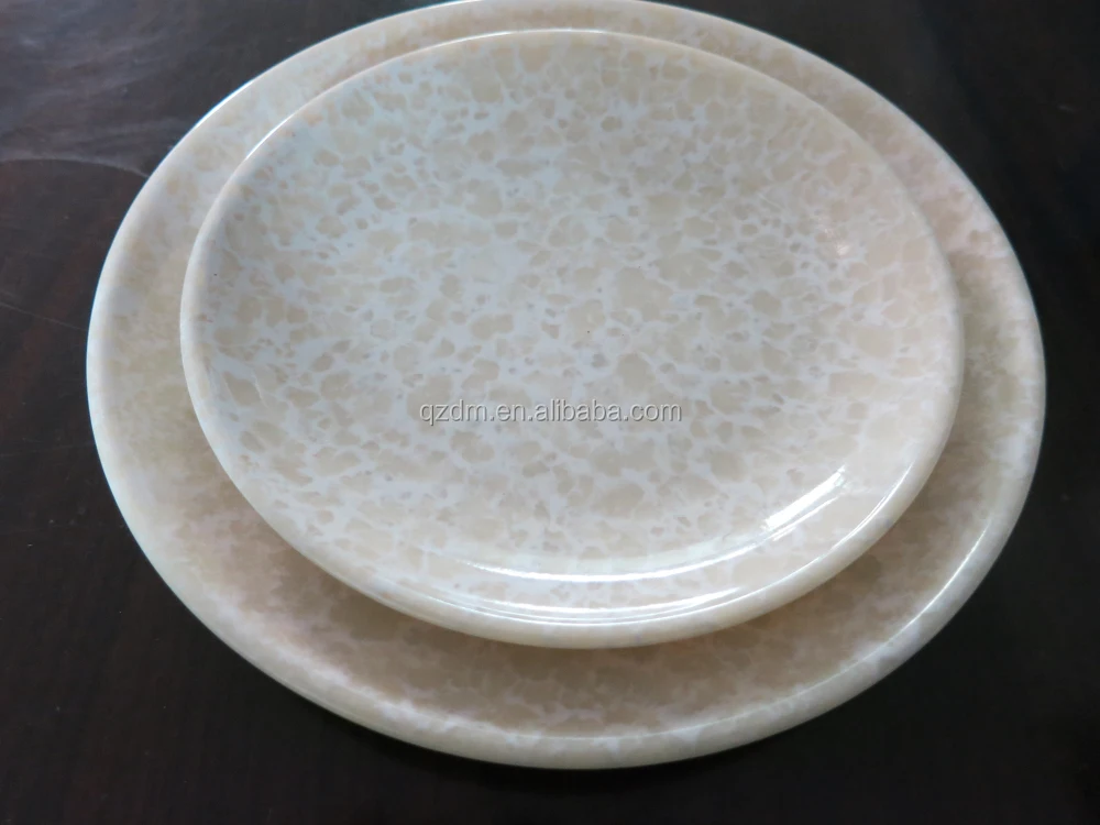 Special Melamine Dishes,Custom-Made Marble Like Melamine Plates