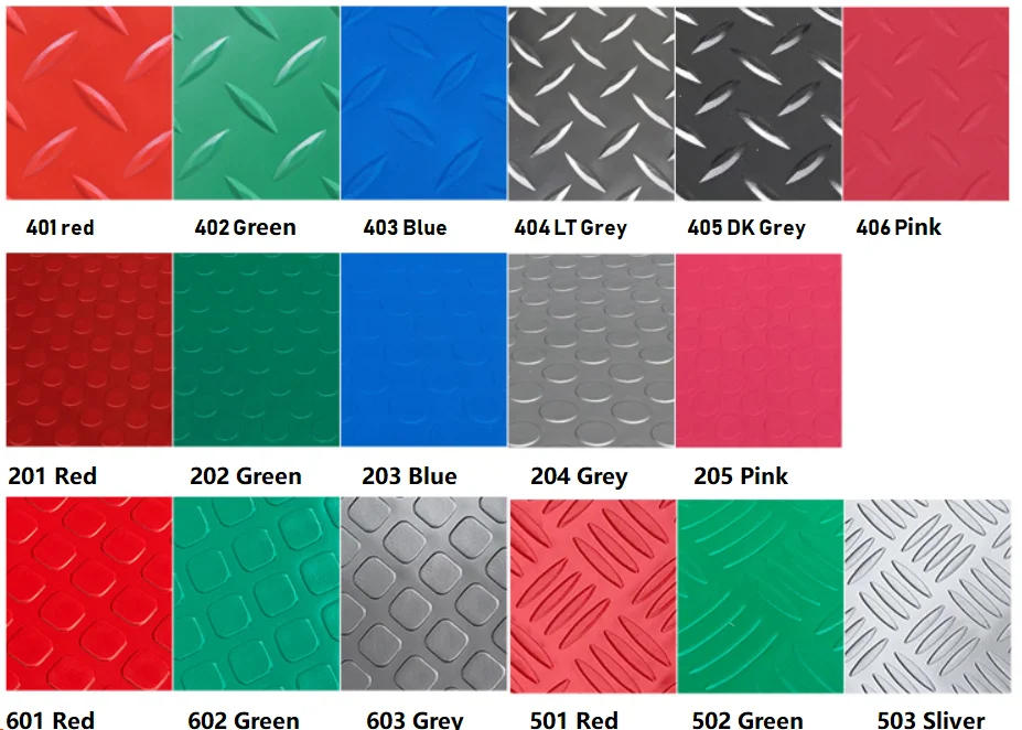 Pvc Linoleum Flooring Rubber Flooring Anti-slip Pvc Coil Carpet Roll