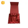 good quality rigid cardboard box with lock and satin inside
