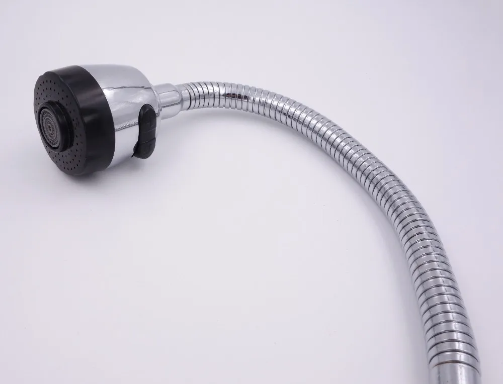 360 Degree Rotatable Flexible Chrome Plated Faucet Spout Swivel Spout