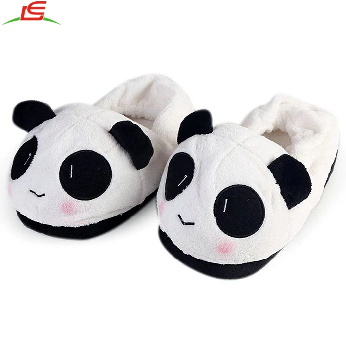 custom plush slippers