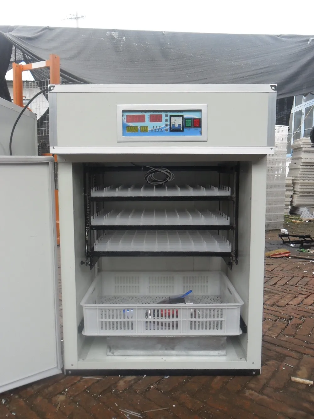 Cheapest 264 Eggs Fully Automatic Chicken Duck Quail Incubator China Incubator Buy Egg Incubator For Sale Chicken Egg Incubators Sale 500 Eggs Incubator Product On Alibaba Com