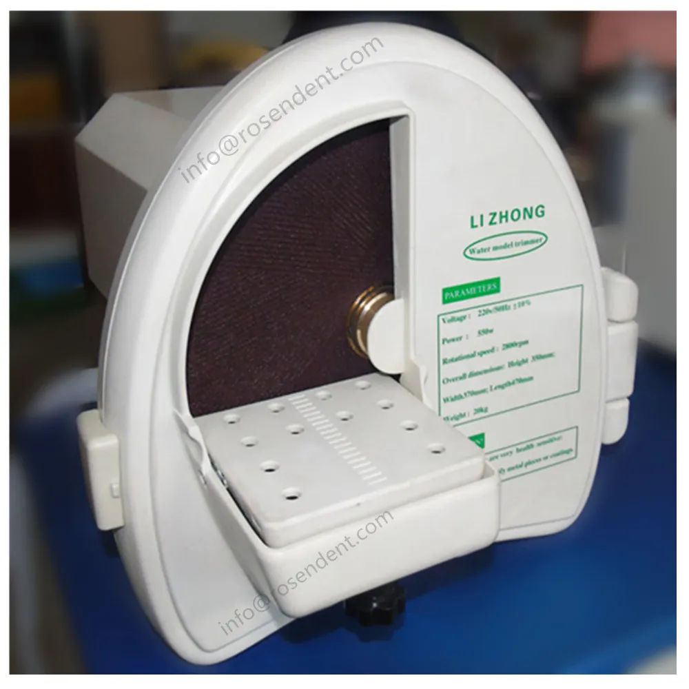 Twoheads Plaster Trimming Machine Dental Lab Equipment (water Supply