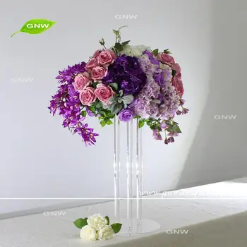 Gnw Purple Artificial Flower Ball Arrangements For Gnw Purple Artificial Flower Ball Arrangements For Centerpiece