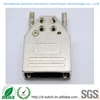 D-SUB 9 Pin Male Solder, with Metal Hood, Straight Exit D-Sub Connector Kit