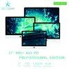 Fashion 27 inch quad core Intel i7 1080P all-in-one PC 1080P (Full-HD) Display lcd led table desktop tv computer