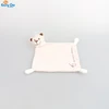 small size plush bear plain color baby comforter