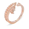 Korean opening adjustable tassel simple ring copper gilt female temperament of Europe and America index finger ring