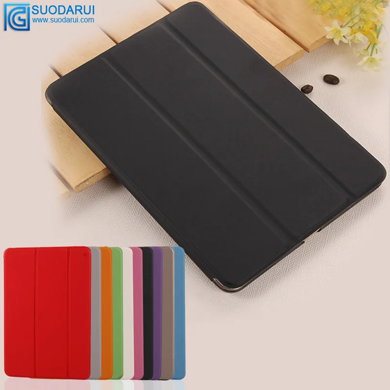 Tri-fold Smart sleep & wakeup Cover for apple ipad Pro 10.5 flip leather case with Back stand cover