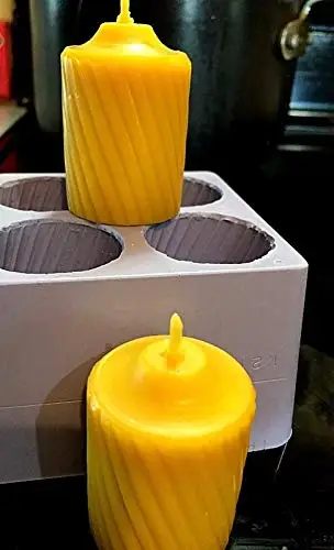 定制蜡烛模具硅胶软蜡烛模具制造硅橡胶新设计硅模具蜡烛