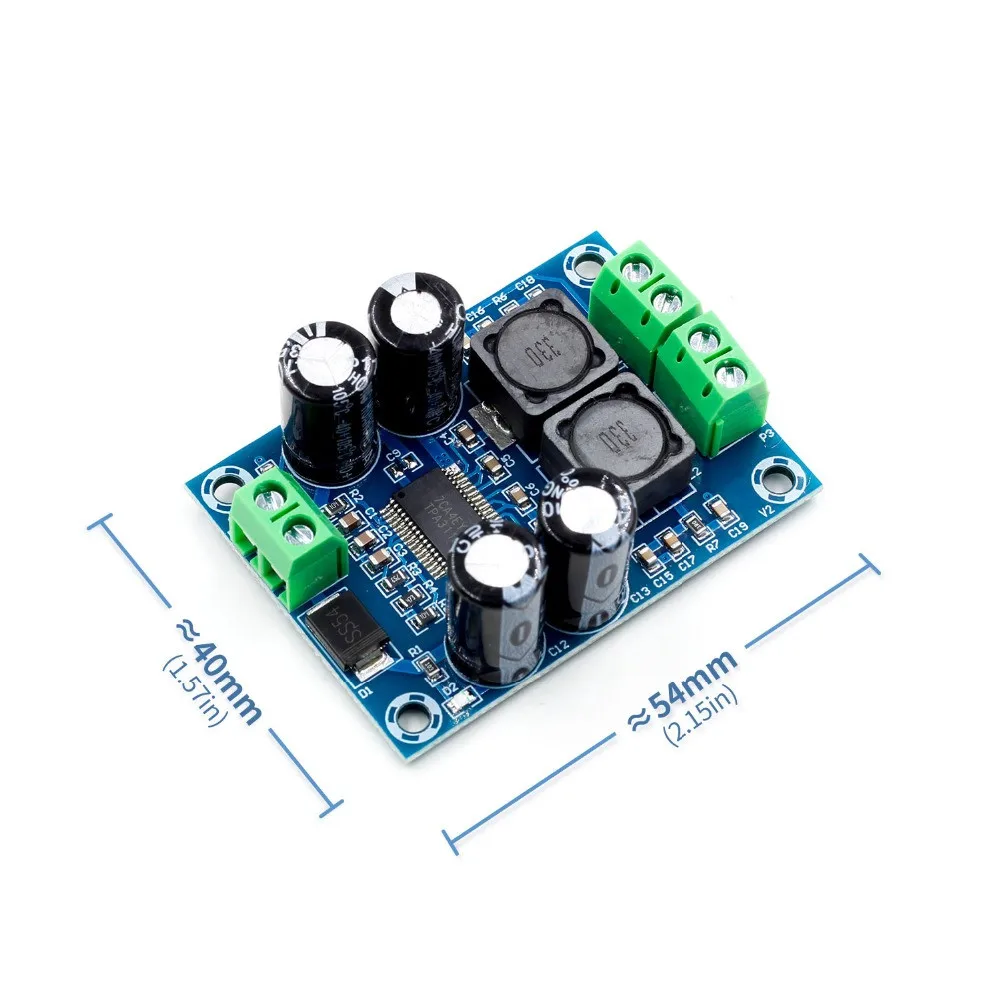 Modulo Amplificatore Digitale Mono XH-M311 Con Chip TPA3118 – 60W Max, Alimentazione DC 8-24V, Per Progetti Audio Fai-da-te, Mini E Potente