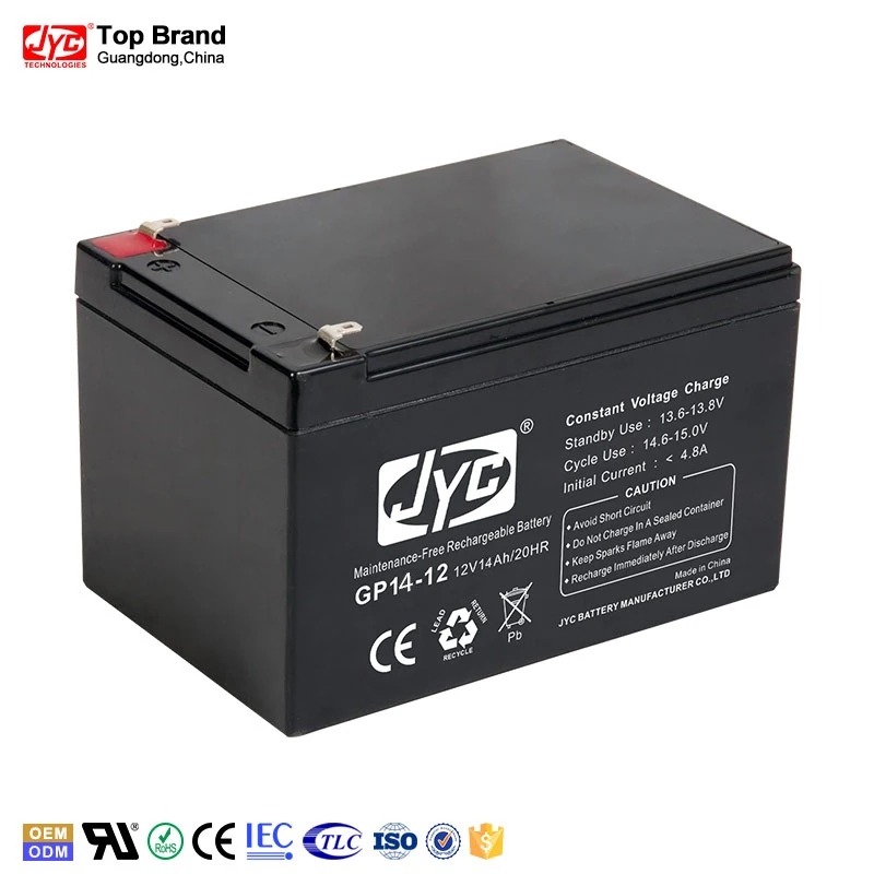 Rechargeable Lead Acid Battery 12v 14ah for Emergency Light System UPS