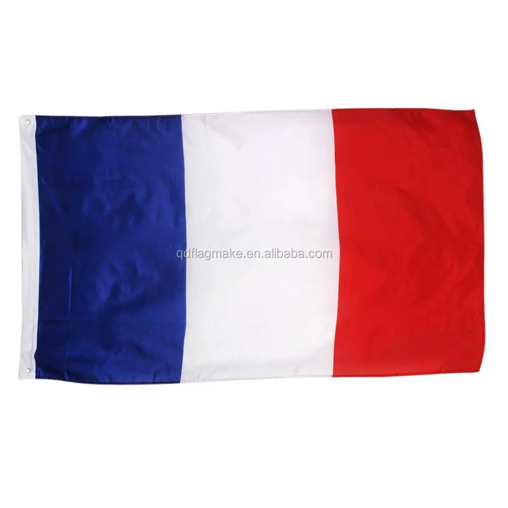 Bền polyester cờ quốc gia Pháp: \