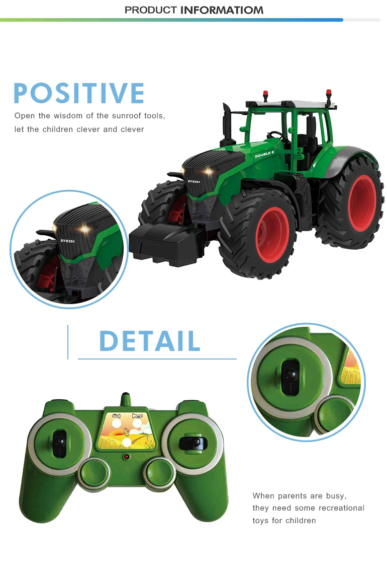 remote control tractor cartoon