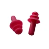 Light Yellow With Plastic Earplug For Swimming Silicone Ear Plugs Waterproof Earplugs Custom Logo Earplugs High Fidelity Soft