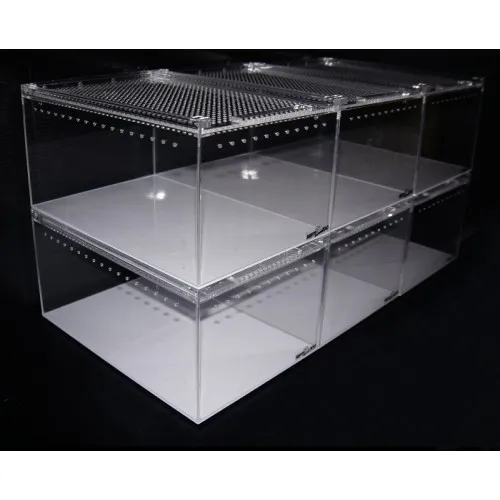 2018 Manufacturer Custom Clear Plexiglass Acrylic Square Terrarium