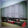 2013 Tri-axle Van Box Semi-trailer tank box truck semi trailer with wing doors