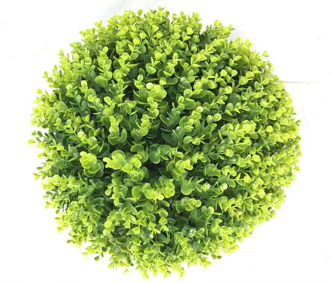 Green Artificial Boxwood Grass Ball Boxwood Topiary Balls Allseason