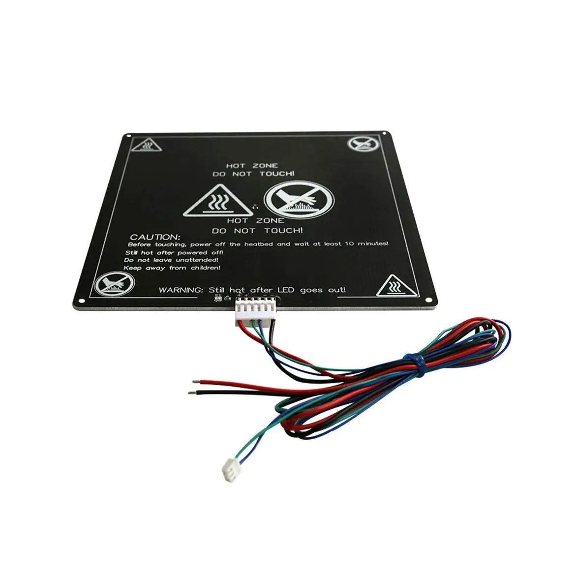 Magideal 300*300*3mm MK3 Aluminum Heated Bed Hot Bed Platform for 3D Printer