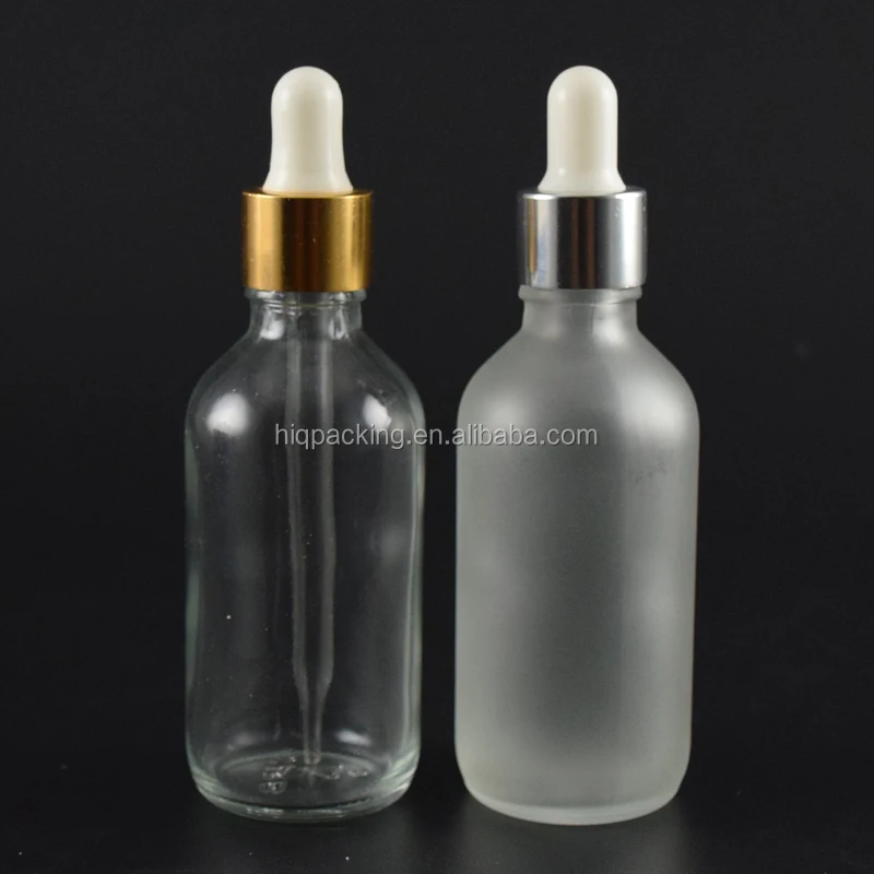 60ml Glass Clear Dropper Bottles 80 Pack