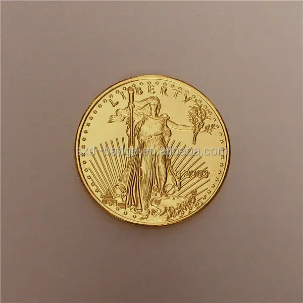 22K Gold Plated coins 1 oz Gold Filled Tungsten Coin| Alibaba.com