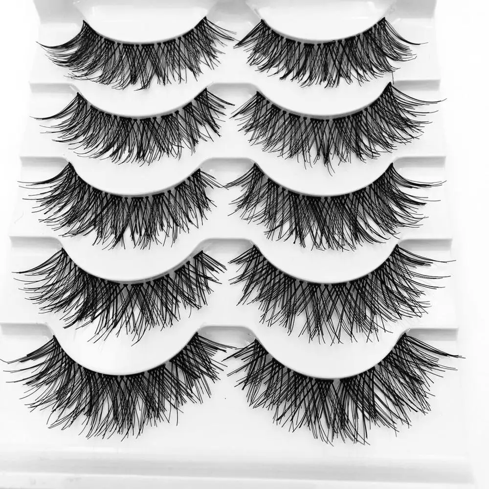 Cheap Price Lower Lashes 5 Pair Of Lashes Band Eyelash For Sale - Buy ...